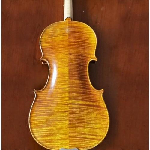 Solid wood Handmade Italy Violin 4/4 3/4 Exquisite Sub-gloss Retro Old-fashioned Maple panel bow rosin violin accessories