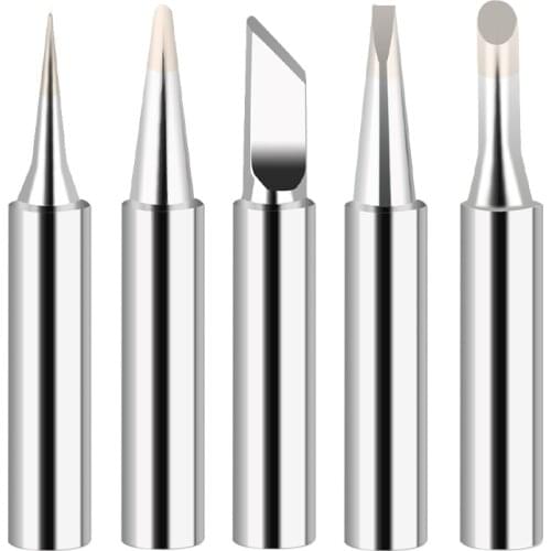 5/10Pcs I+B+K+2.4D+3C soldering iron, pure copper 900M soldering iron tip, internal heat type soldering iron tip