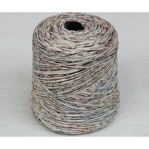 500g Spring summer cotton thread Elegant Knot flat ribbon line Can fit handwork knit yarn for knitting bag cap blouse yarn ZL49