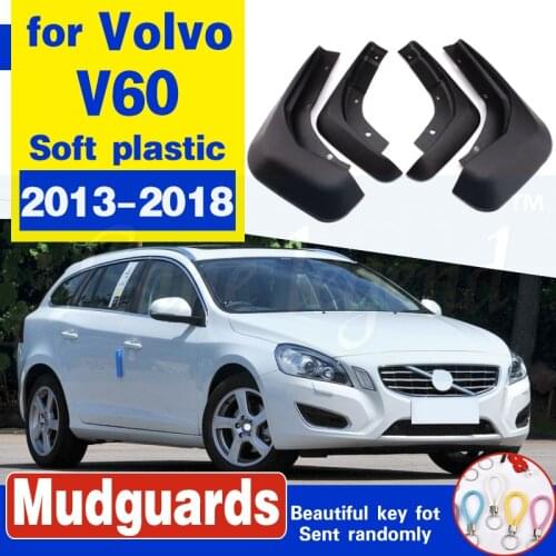 Set Car Mud Flaps For VOLVO V60 /V60 Cross Country 2013-2017 2014 2015 2016 Mudflaps Splash Guards Mud Flap Mudguards Fender