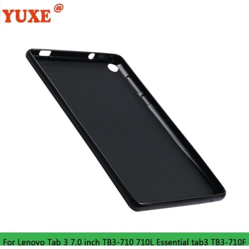 Tablet Case For Lenovo Tab 3 7 Essential 7.0 inch tab3 7 TB3-710F TB3-710L 7.0" Funda Back TPU Silicone Anti-Drop Cover