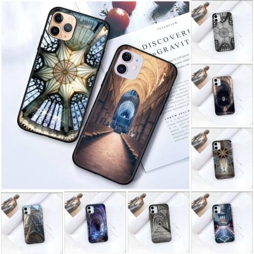 Zororong Gothic Architecture Phone Case For iPhone 12 Mini 11 Pro XS Max X XR 7 8 Plus