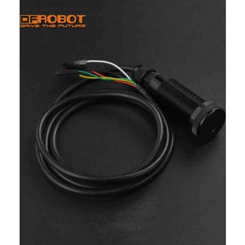 DFRobot Laser Ranging Sensor UART or RS485 4cm to 400cm waterproof shockproof security alarm detection smart cars robots for obs