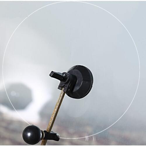Diameter 40cm 80cm Glass Circle Cutter Six-wheel Compasses Cutting Glass Drill with Suction Cup