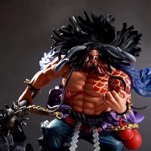 ONE PIECE Kaido Figure Japanese Anime GK SPIRITS Portrait Of Pirates Kaido Action Figure Toy Game Statue Model Doll Gift