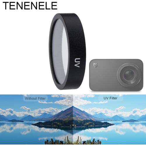 Mijia Mini 4 K Action Camera Filter HD UV Protect Lens Filters For Xiaomi Mijia 4K Optical Glass Lenses Sport Camera Accessories