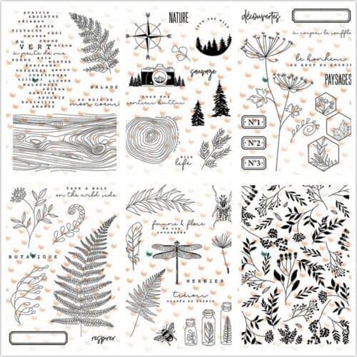 French clear Stamp cutting die for DIY scrapbooking/Card Making B612