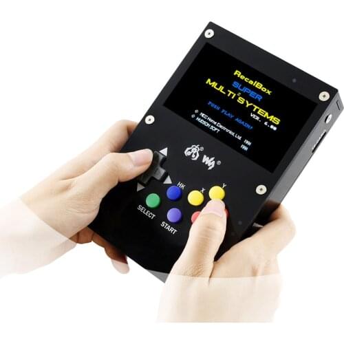 GamePi43 Acce, EU version ,RPi Pocket Game Machine Accessories Package ,4.3-inch screen onboard speaker and headphone jack