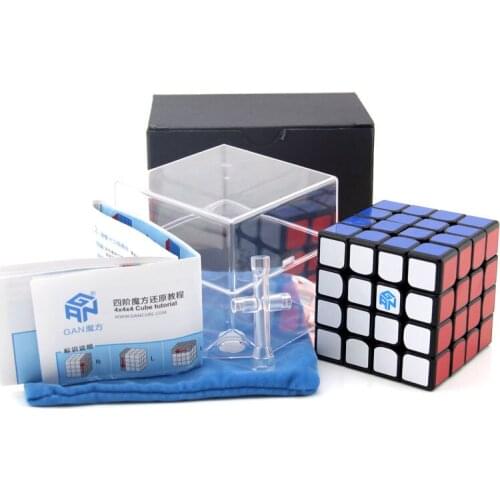 GAN 460 M 4x4 Magnetic Version Magic Cube Professional Game Stable Smooth Puzzle Speed gan Cubo Magico Stickerless Children Toy