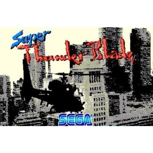 Super Thunder Blade 16 bit MD Game Card For Sega Genesis Mega Drive