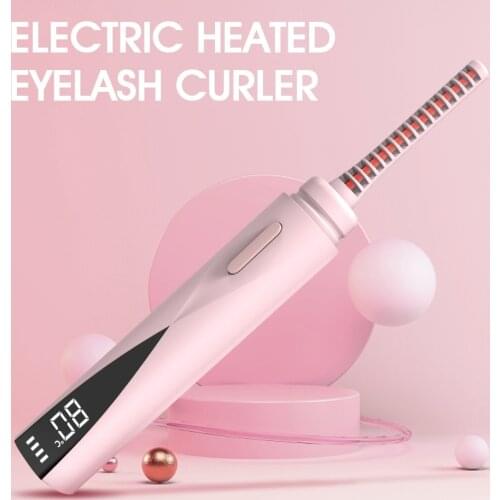 Electric Eyelash Curler Tweezers Hot Lash Curler Accessories Heating Lasting Qualitatively Natural Tweezer Beauty Makeup Tools