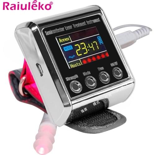 Health Physiotherapy Apparatus 650nm Laser Therapy LLLT To Treat Diabetes Rhinitis Cholesterol Hypertension Cerebral Thrombosis