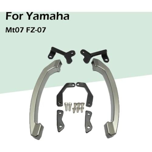 For Yamaha MT-07 Fz07 Modified Rear Armrest Rear Armrest Rear Hand Pull Heelpiece Hand Bow Motorcycle Handle Bars