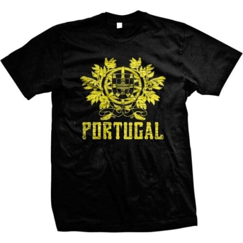 Coat of Arms of Portugal Portuguese Portuguesa Pride Pertuesa Mens T-shirt