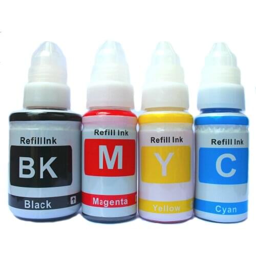 Printer Ink Refill Kit for Canon PIXMA G1400 G2400 G3400 G1000 G2000 G3000 Ink Tank Printer GI 490