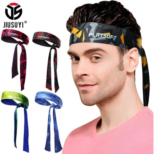 Women Men Hair Tie Cycling Headband Running Tennis Basketball Gym Training Quick-Drying Sweatband Yoga Fitness Hair Accessories