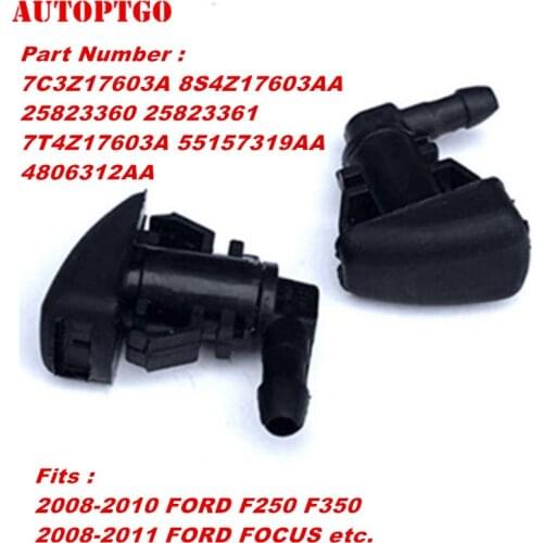 7C3Z-17603-A Car Windshield Wiper Water Jet Spray Nozzle For Ford F250 F350 Focus 7C3Z17603A