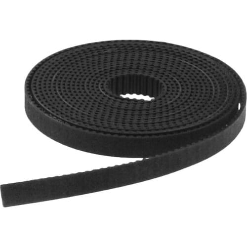 1Meters Black 2GT 3M 5M 8M S2M XL Rubber Open Timing Belt For 3D Printer/CNC Machine/ Step Motor Width 6-30mm