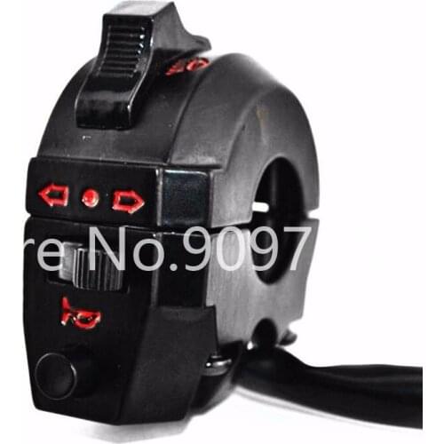 Motorcycle Control High/Low Beam Turn Signal Light Horn Left Switch Dual sport FOR Honda Kawasaki Suzuki Yamaha KTN
