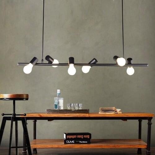 Nordic Modern Pendant Lamp Black/White Six Bird Lighting Suspension Luminaire E27 110V 220V for decor Hanging Light Fixtures