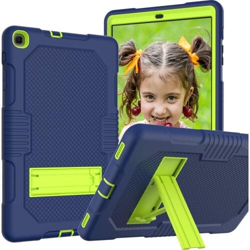 Heavy Duty Case For Samsung T510 T515 T290 T295 Armor Hard Stand Drop Shockproof Cover for P610 P615 T307 T500 T505 T507 T505N