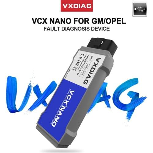 VXDIAG NANO OBD2 Car Diagnostic Scanner For GM/Opel GDS2 Tech2win MDI2 USB Auto Diagnostic tool For Saab SPS online programming