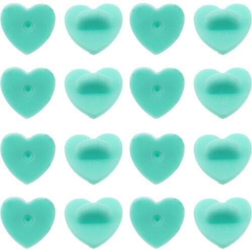 100Pcs Heart Shape Pin Backs Rubber Pin Keepers Practical Brooch Clasps Badges Backing Holder Clasp Name Tag DIY Crafts Supply