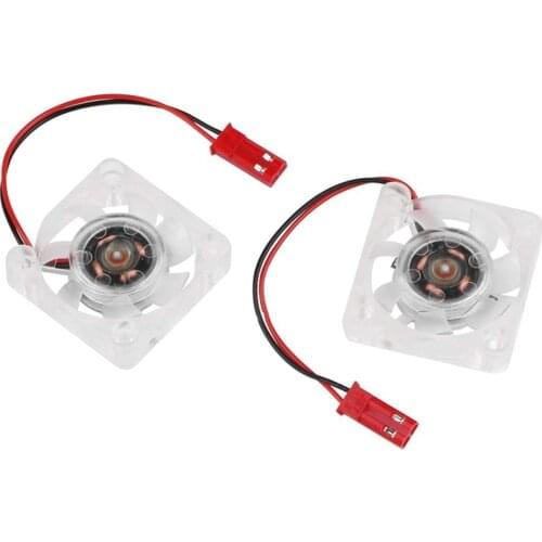 2pcs/lot Raspberry Pi 4 Fan Raspberry Pi DC Brushless CPU LED Cooling Fan 30mm 3010 Fan Cooler for Raspberry Pi Model B 3B + 2B