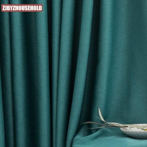 2020 Popular New Nordic Minimalist Light Luxury Modern Blackout Curtains for Living Room and Bedroom