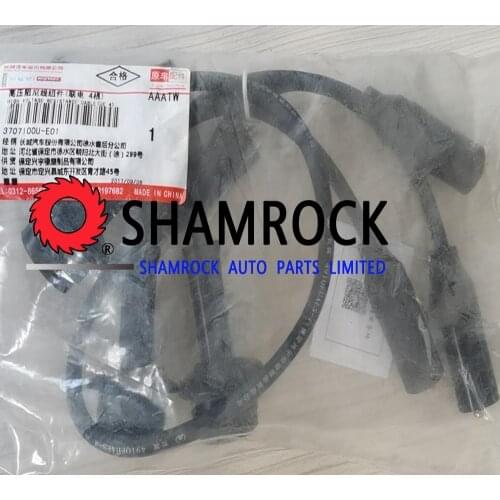 3707100U-E01 3707100UE01 original Great Wall Wingle 3 Wingle 5 Spark Plug Ignition Cable 3707100U-E01 for Engine 491QE 4G63