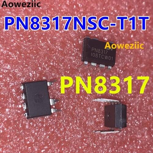 Aoweziic 10Pcs/Lot PN8317NSC-T1T PN8317 DIP-7 High Voltage Start LED Constant Current Driver IC