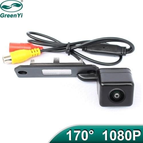 GreenYi 170° 1920x1080P Car Rear View Camera for Skoda Superb VW Magotan Polo Bora Golf Jetta Passat CC Touran Caddy Multivan T5
