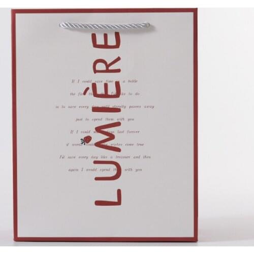 Paper personalised Birthday Gift Bag Custom Logo Printed wedding gift bag Packaging Pure Color Paper Bag --XP2256