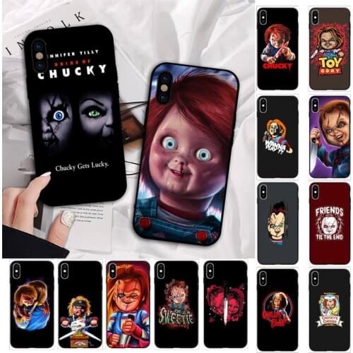 MaiYaCa Horror Movie CHUCKY Phone Case for iPhone 11 12 pro XS MAX 8 7 6 6S Plus X 5S SE 2020 XR cover
