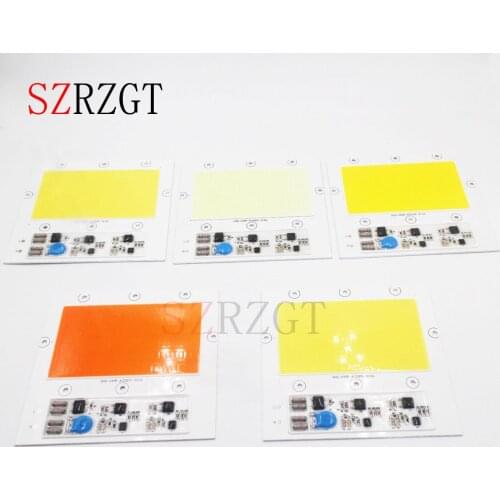 LED COB Lamp Chip 100W 220V white /warm white/ Full Spectrum Input Smart IC Driver Fit For DIY LED Floodlight Spotlight