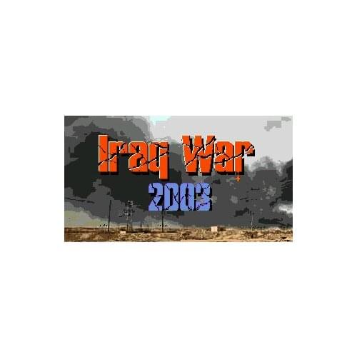 Iraq War 2003 Game Cartridge Newest 16 bit Game Card For Sega Mega Drive / Genesis System
