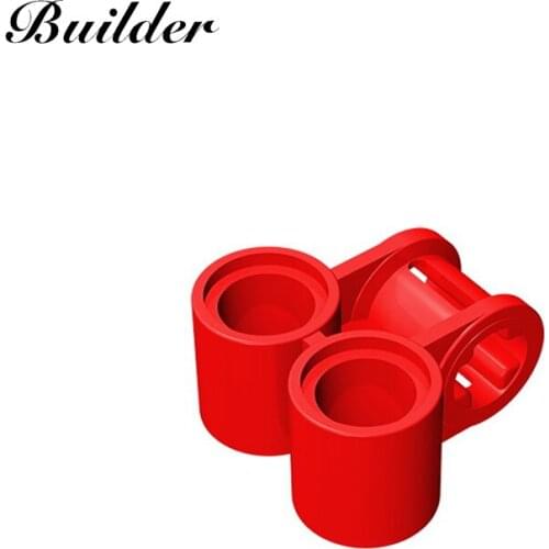 Little Builder 32557 MOC Bricks 1x3 Cross Shaft and Bolt Connector 10pcs Building Blocks DIY Puzzle Assembles Particles Toy Gift