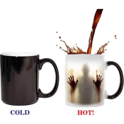 Walking Dead Mug Color Changing Heat Sensitive Ceramic 11oz Coffee Mug