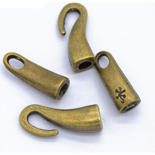 Wholesale 15Sets Antique Bronze Alloy Toggle Clasp Hooks Connectors For Bracelets Jewelry Making