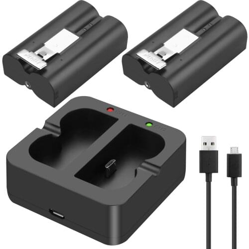 Probty 6800mAh For Ring Quick-Release for Video Doorbell 2 battery SPOTLIGHT Cam 3.65V or LED Charger