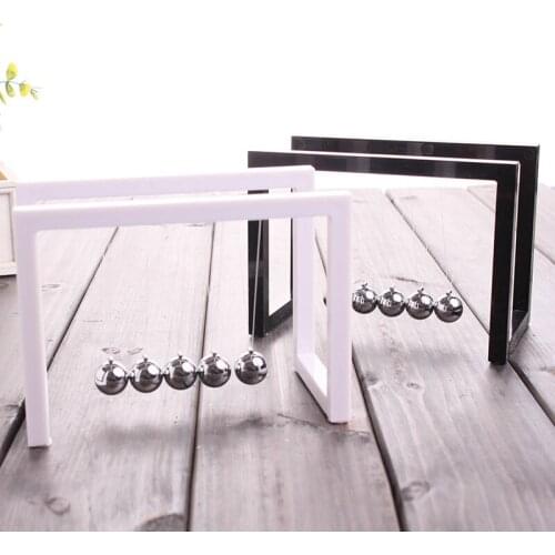 LBER 160*90*115mm Newton Balls Cradle Balance Ball Newtons Pendulum Ornaments Home Decorations Desk Decoraction Toy Gift