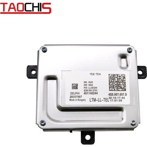 TAOCHIS 12V 35W DRL Contorler 4G0.907.697D Headlight Ballast Module Fit For Audi A1 8X 2015-2017 A4 B8-8K 11-15 A5 8T-8F 11-16