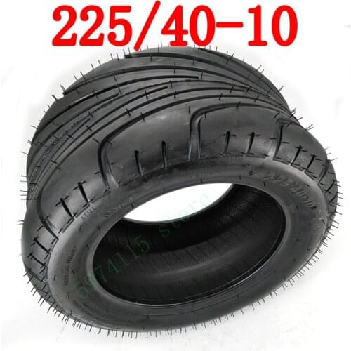 225/40-10 Tyre Vacuum tire tubelessFront or Rear 10inch 6PR Electric Scooter Vacuum Tires For Harley Chinese Bike