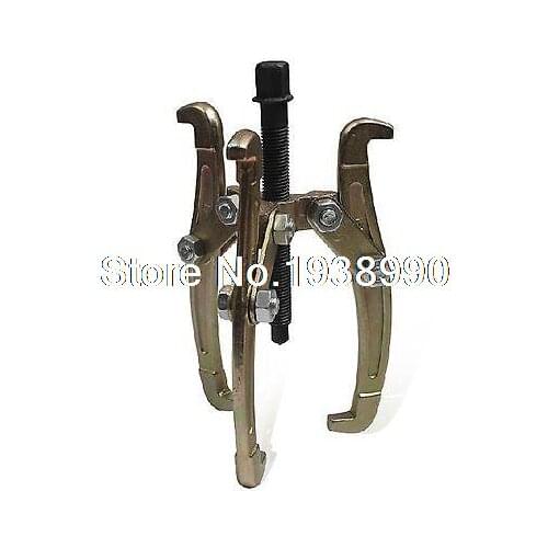 1) 8"-200mm 3-Arm Gear Jaws Puller Drop Forged Bearing Puller Set Metric Thread