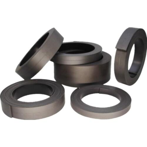 1M 10 x5mm Rubber Magnetic Stripe Self Adhesive Flexible Magnet DIY Strip Tape For Home School Supplies