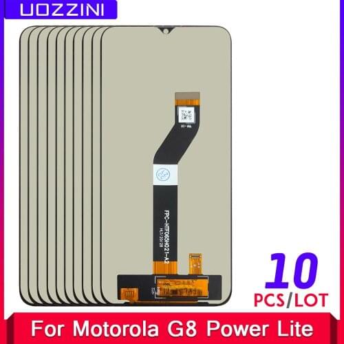 10 Pcs New LCD For Motorola Moto G8 Power Lite XT2055-2 Display Touch Screen Digiziter Assembly 6.5" INCH 100% Tested