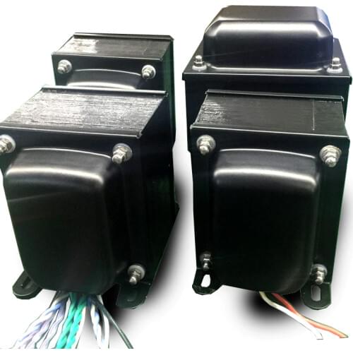4pcs,8K push-pull set of beef tube amplifier transformer output transformer set, suitable for EL84.6V6.KT66 6P6P.6P1 push-pull