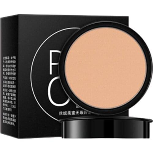 Velvet Face Makeup Powder Waterproof Loose Powder Soft Finish Honey Powder Compact Setting Oil Make up Skin Control D9V7
