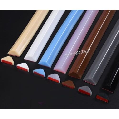 Hot sale ! 50-200cm Bathroom Shower Sink Bath Silicone Sealing Strip Self Adhesive Kitchen Waterproof strip
