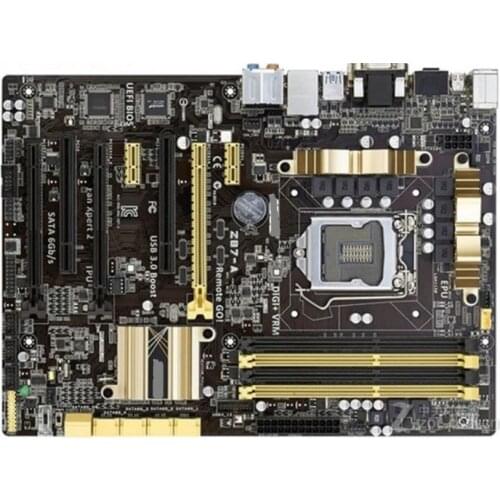 Original motherboard for ASUS Z87-A LGA 1150 DDR3 i3 i5 i7 DDR3 32GB HDMI-compatible DVI VGA USB3.0 motherboard